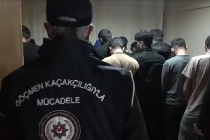 115 göçmen kaçakçılığı organizatörü yakalandı