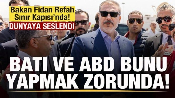 Bakan Fidan Mısır'da Gazze için Çağrıda Bulundu