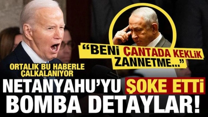 Biden ve Netanyahu Arasında İlginç Diyaloglar