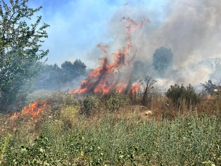 Bursa'da yangın