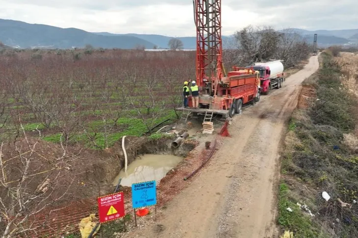 Büyükşehir, yeni içme su kuyuları için start verdi