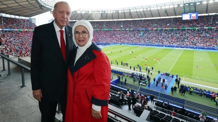 Emine Erdoğan, A Milli Futbol Takımı'nı Tebrik Etti