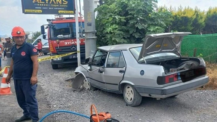 Erzin-Dörtyol Yolunda Trafik Kazası!