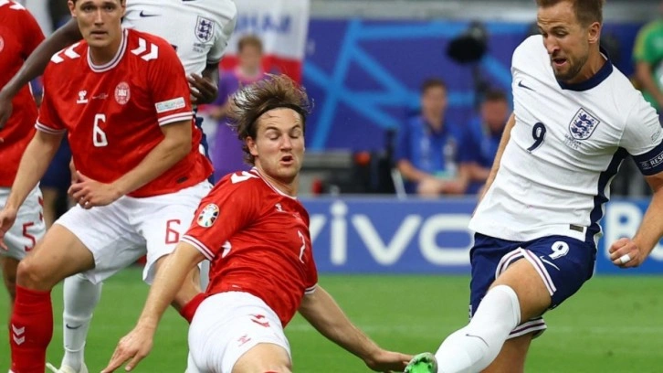 EURO 2024'te Danimarka ve İngiltere 1-1 Berabere Kaldı