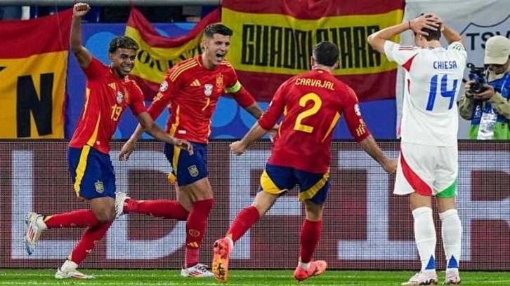 İspanya EURO 2024'te üst tura çıkmayı garantiledi