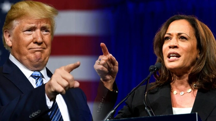 Kamala Harris ve Donald Trump Canlı Yayında Tartışmaya Hazır