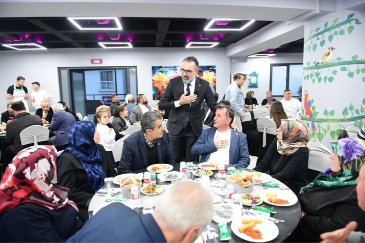 Kestel Belediyesi muhtarlarla iftar yemeğinde buluştu