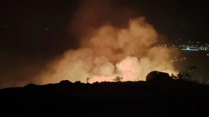 Manisa'da Makilik ve Tarımsal Alanda Yangın Çıktı