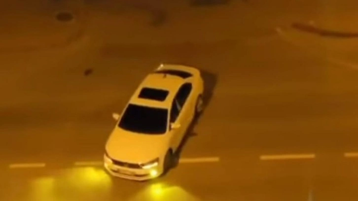 Meydan Selçuklu Caddesi'nde Drift Yapan Sürücüyü Ceza Yağdı