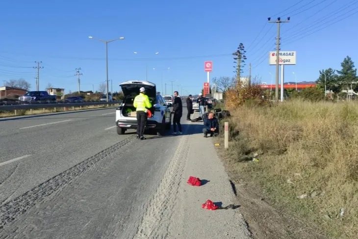 Motosiklet sürücüsü hayatını kaybetti