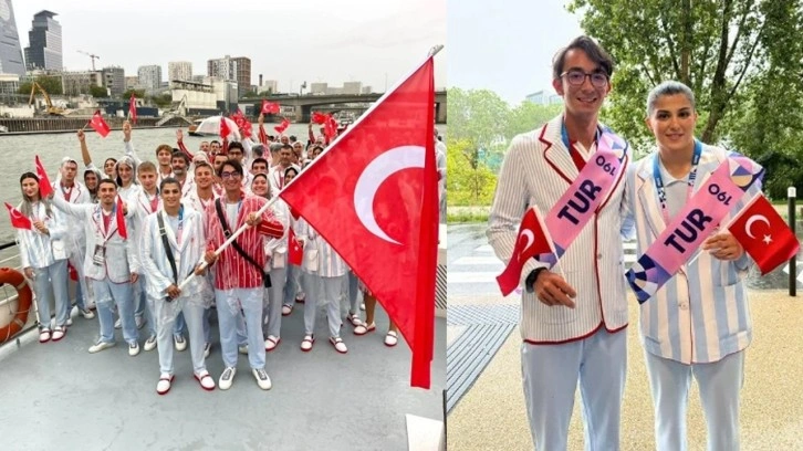 Paris 2024 Olimpiyat Oyunlarının açılış töreninde Türk sporcuların kıyafetleri eleştirildi
