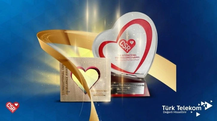 Türk Telekom Sosyal Sorumluluk Projeleriyle Ödüllendirildi