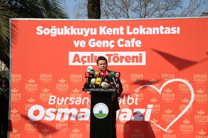 Bursa'da kent lokantası ve genç kafe hizmete açıldı