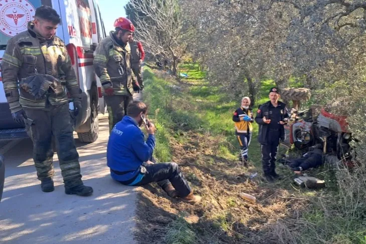 Bursa'da traktörün altında kalarak hayatını kaybetti