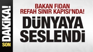 Dışişleri Bakanı Hakan Fidan'dan Filistin Açıklaması