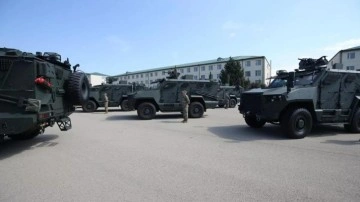 Gürcistan'a Türkiye tarafından zırhlı araç teslimi yapıldı