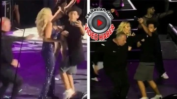 Hayranın Sürpriz Hareketi Hadise'yi Korkuttu