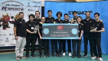 İmam Hatip Liseliler Yapay Zeka ve Robotikte Dünya Şampiyonu