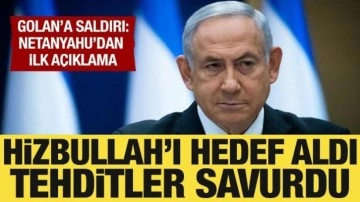 İsrail Başbakanı Netanyahu, Mecdel Şems Saldırısından Hizbullah'ı Sorumlu Tutuyor