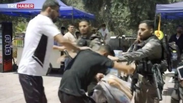 İsrail Polisi TRT Haber Ekibine Saldırdı