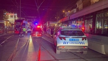 İstanbul'da Tramvay İstasyonunda Trajik Kaza