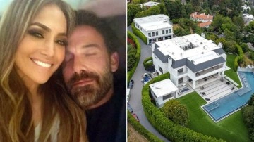 Jennifer Lopez ve Ben Affleck'in Beverly Hills'teki evi satışa çıkarıldı