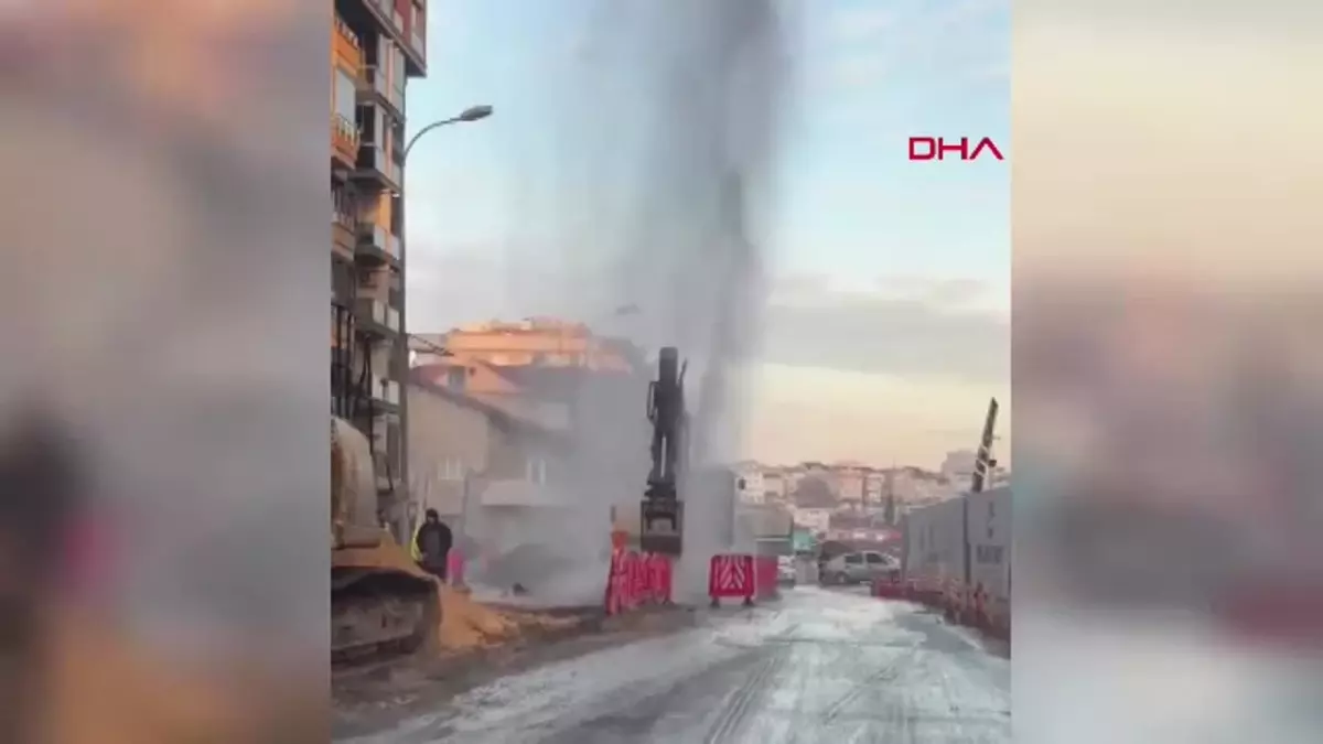 Kadıköy’de su borusu paniği