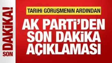 Ömer Çelik: Cumhurbaşkanı Erdoğan ve CHP Genel Başkanı Özel arasında tarihi görüşme